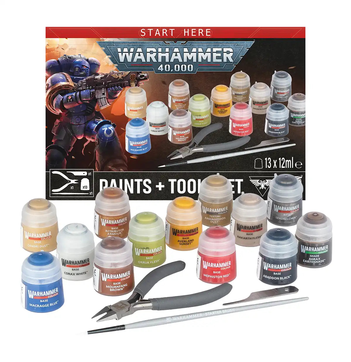 Warhammer 40K PAINTS+TOOLS