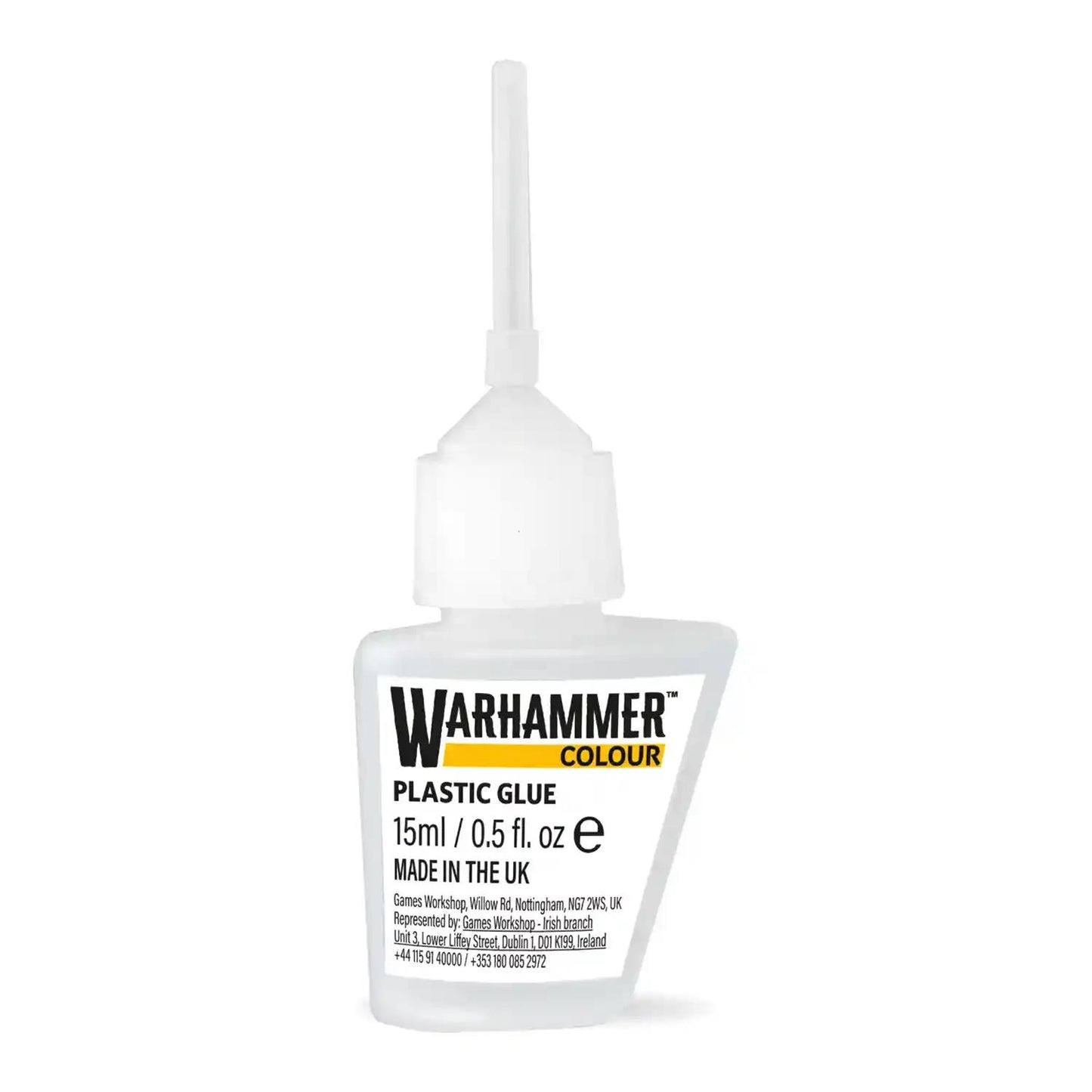 WARHAMMER COLOUR:PLASTIC GLUE KLEBER (15g)
