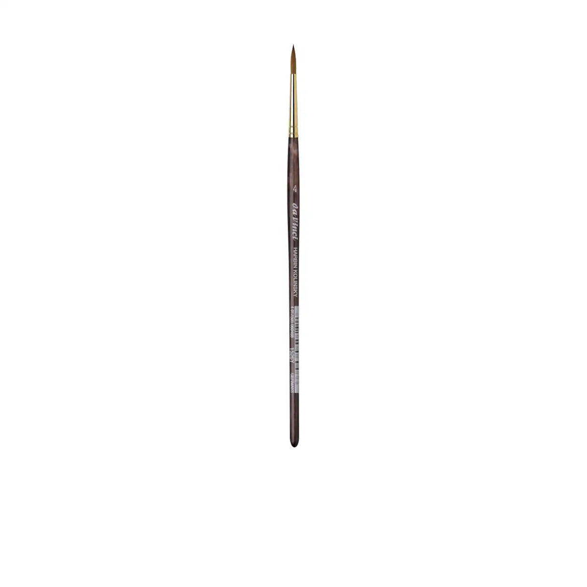 Rotmarder-Aquarellpinsel, Serie 1526Y Größe 4