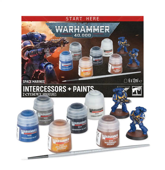 Warhammer 40KSPACE MARINES + PAINTS