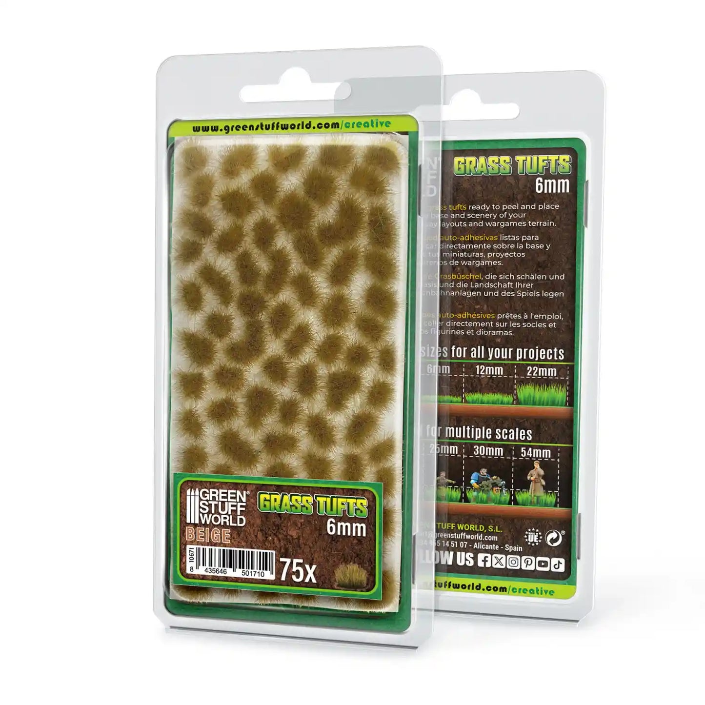 Grasbüschel - Tuft 6 mm - Beige