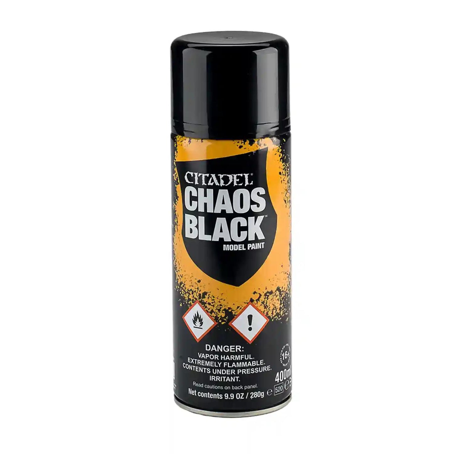 CHAOS BLACK SPRAY PAINT
