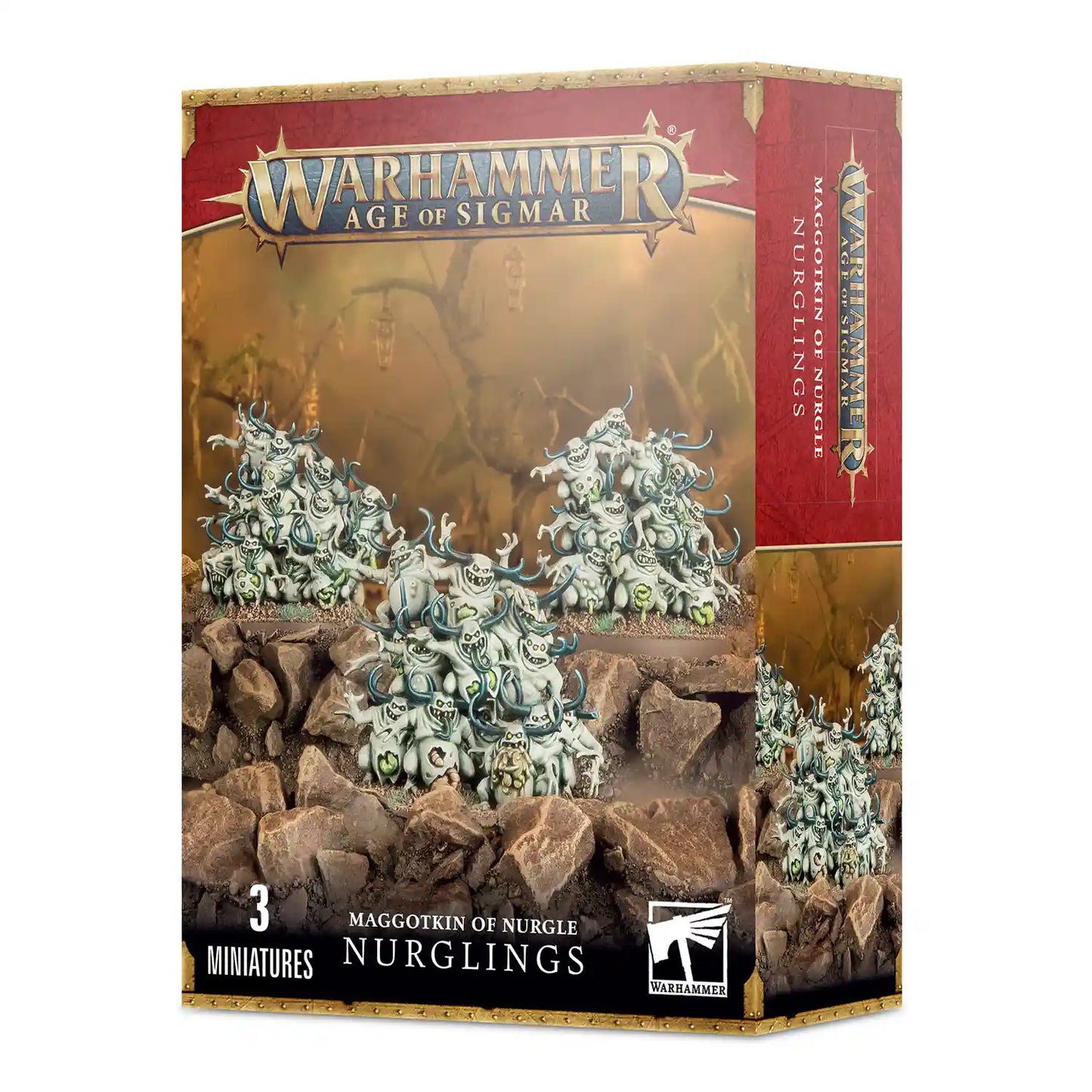 MAGGOTKIN OF NURGLE: NURGLINGE