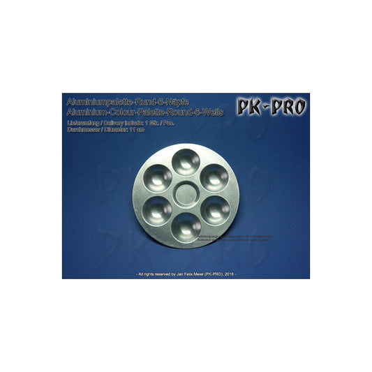 PK-Aluminiumpalette-Rund-6-Näpfe-(11cm)