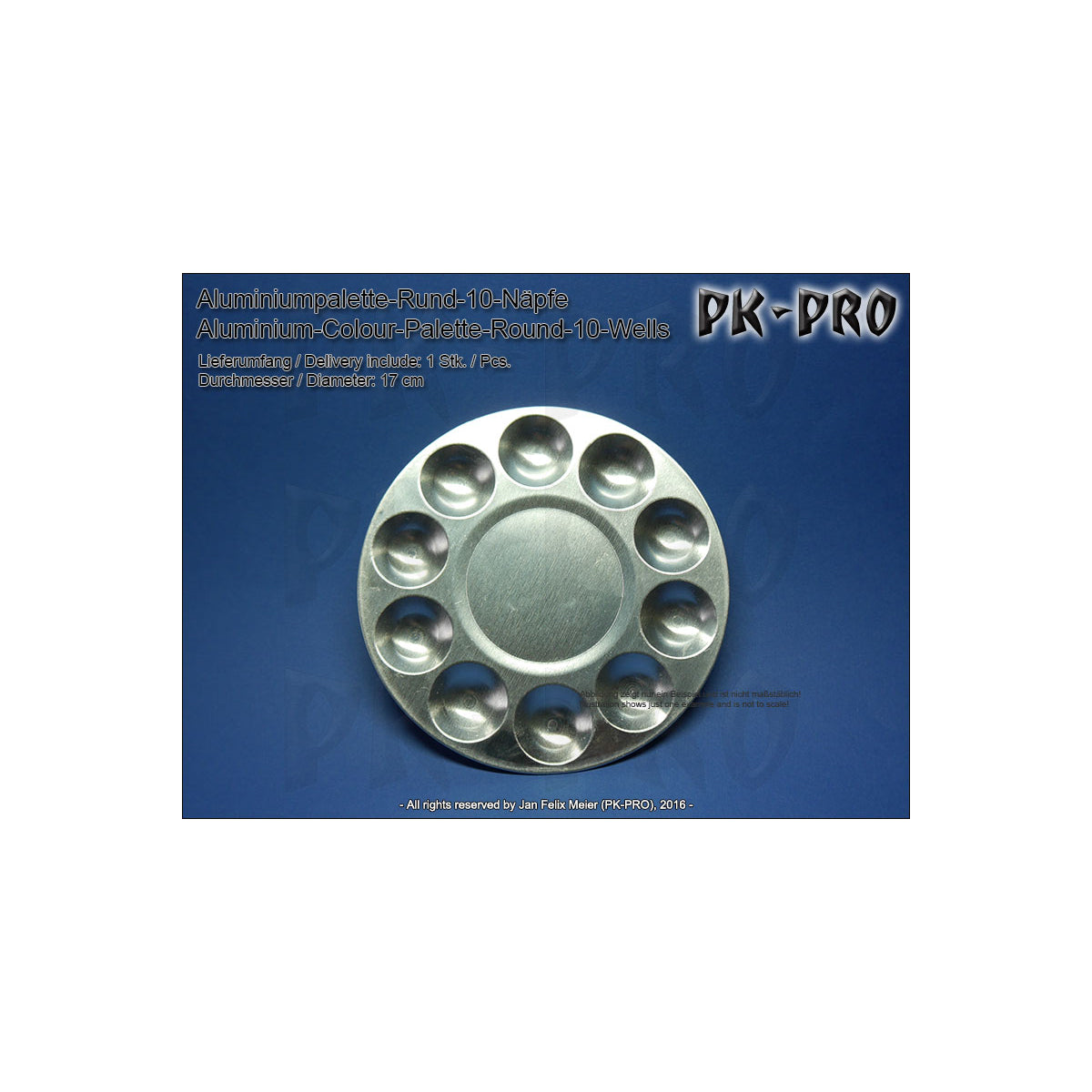 PK-Aluminiumpalette-Rund-10-Näpfe-(17cm)